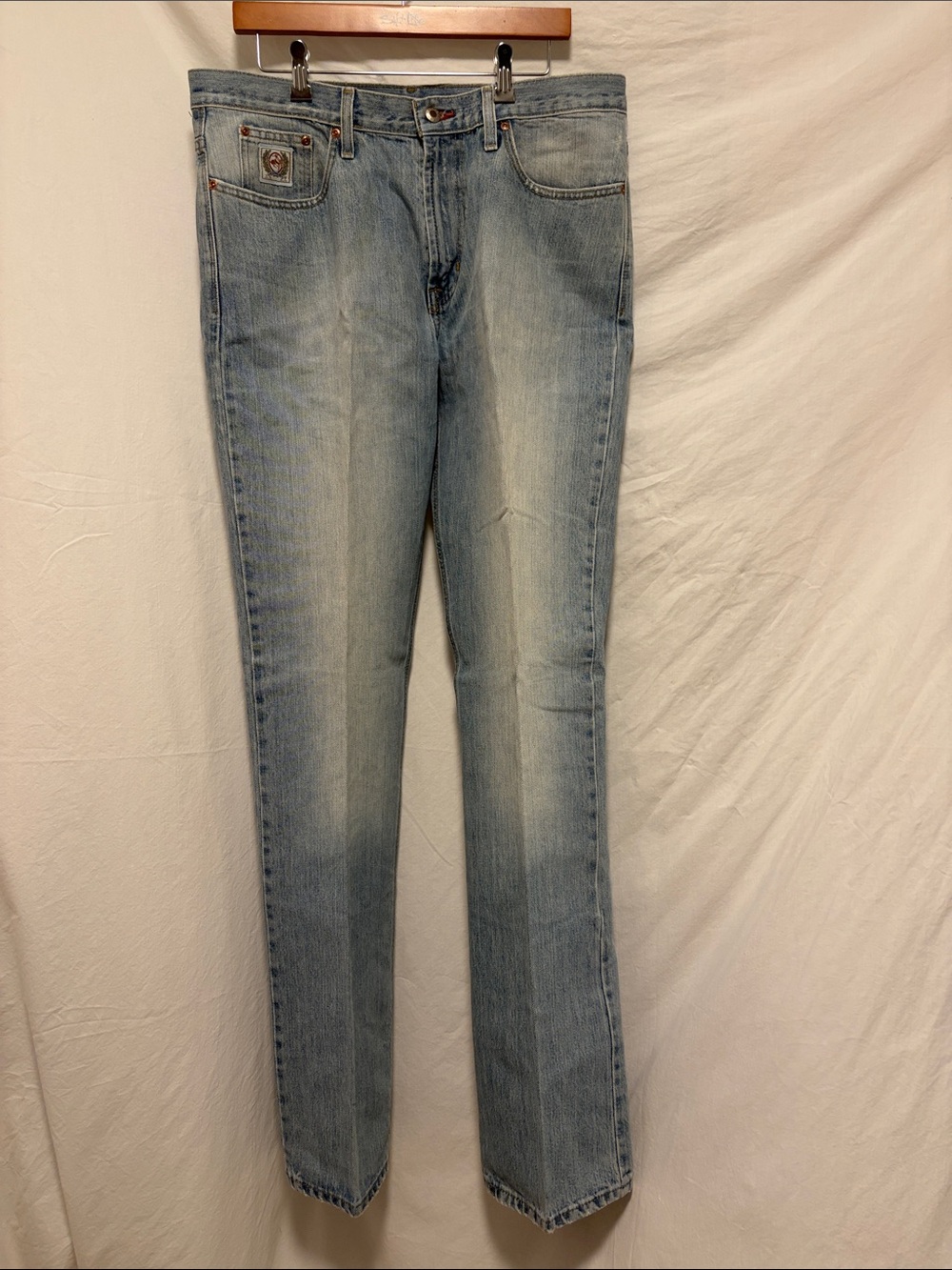 EUC Cinch Light Blue Straight-Leg Men’s Jeans — Classic Everyday Style 35 x 36
